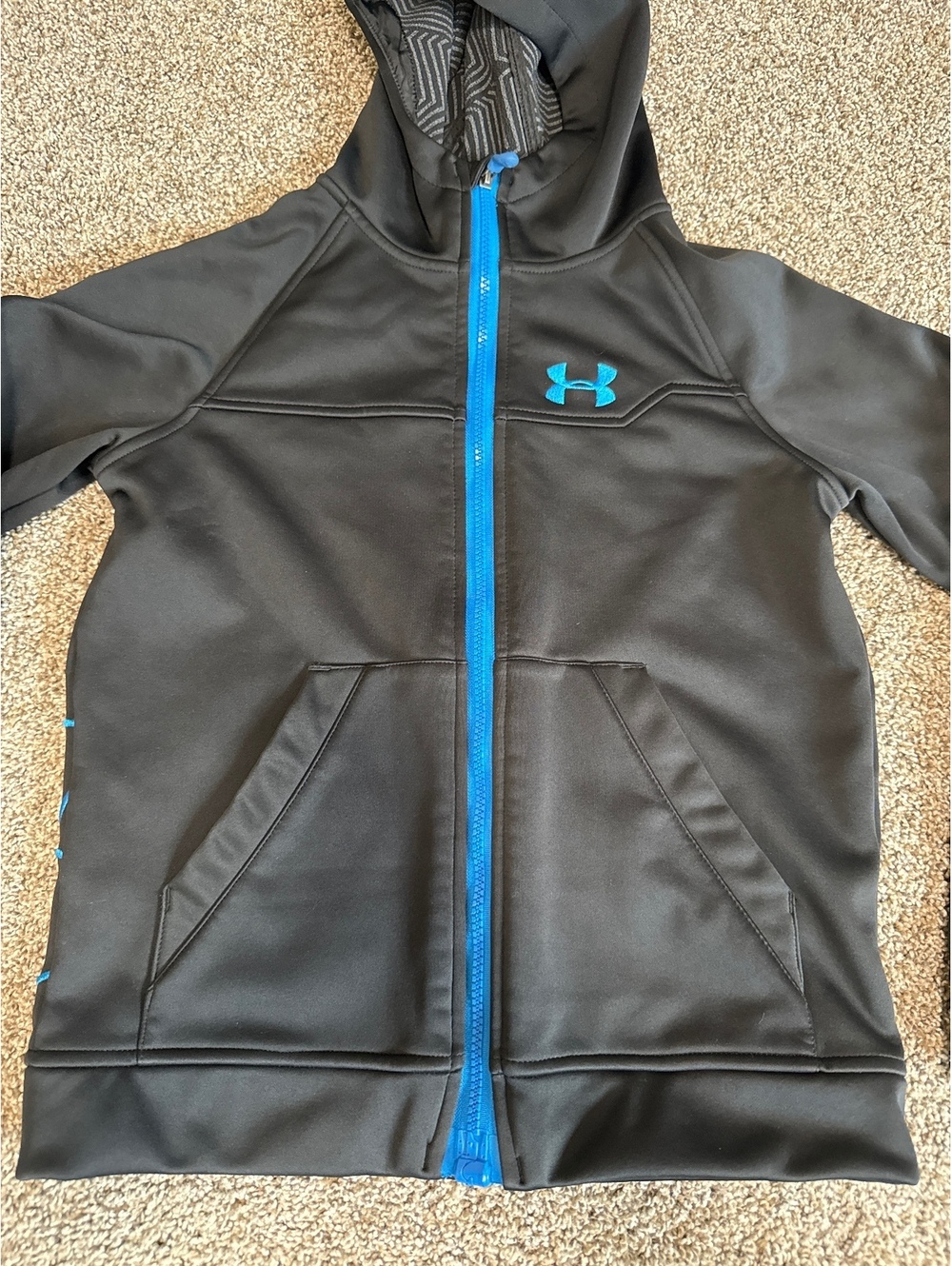 Under Armour Storm2 Black Hooded Soft Shell Jacket